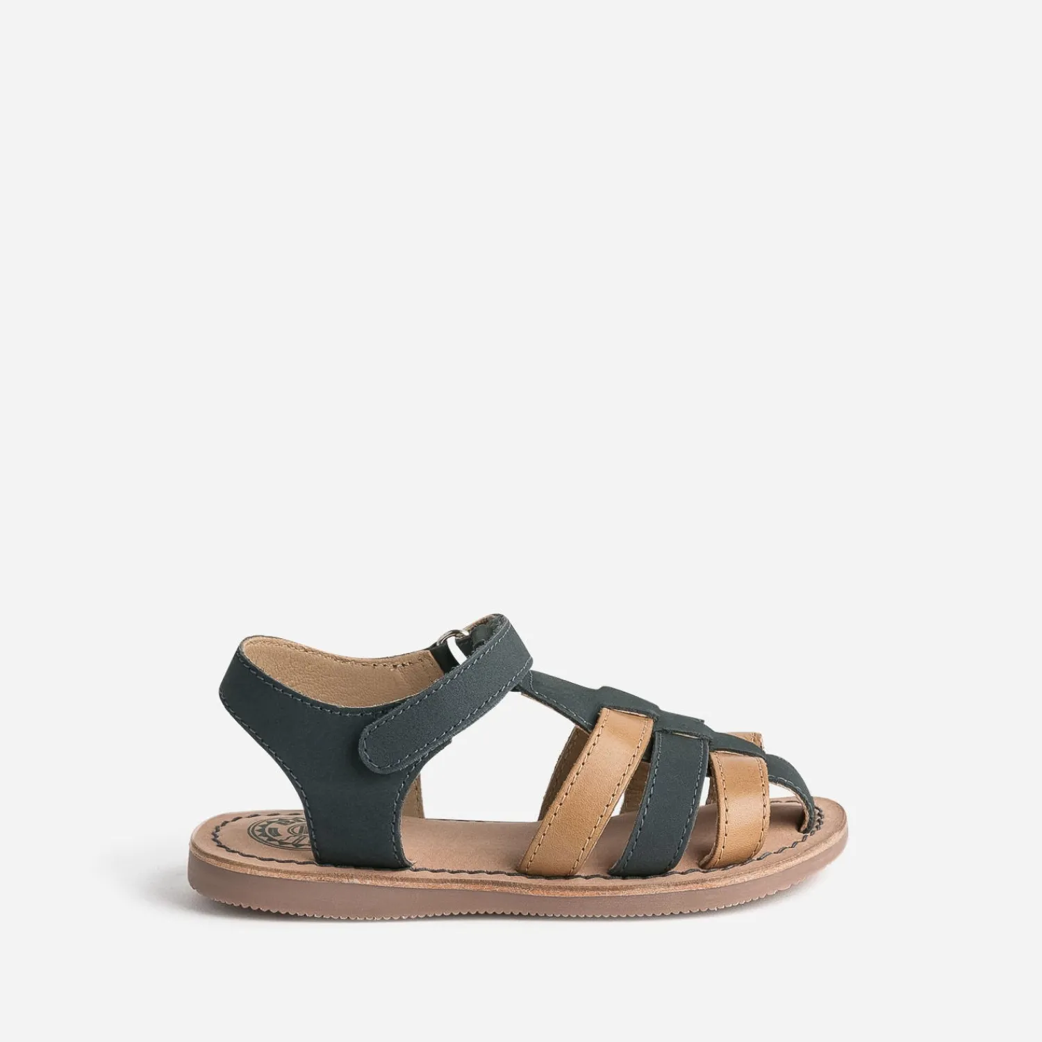Buggy Sandales^Sandale et marron en cuir MARINE