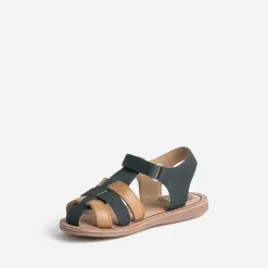 Buggy Sandales^Sandale et marron en cuir MARINE