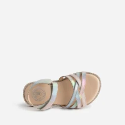 Buggy Sandales^Sandale cuir irisé MULTICOLORE