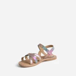 Buggy Sandales^Sandale cuir irisé MULTICOLORE