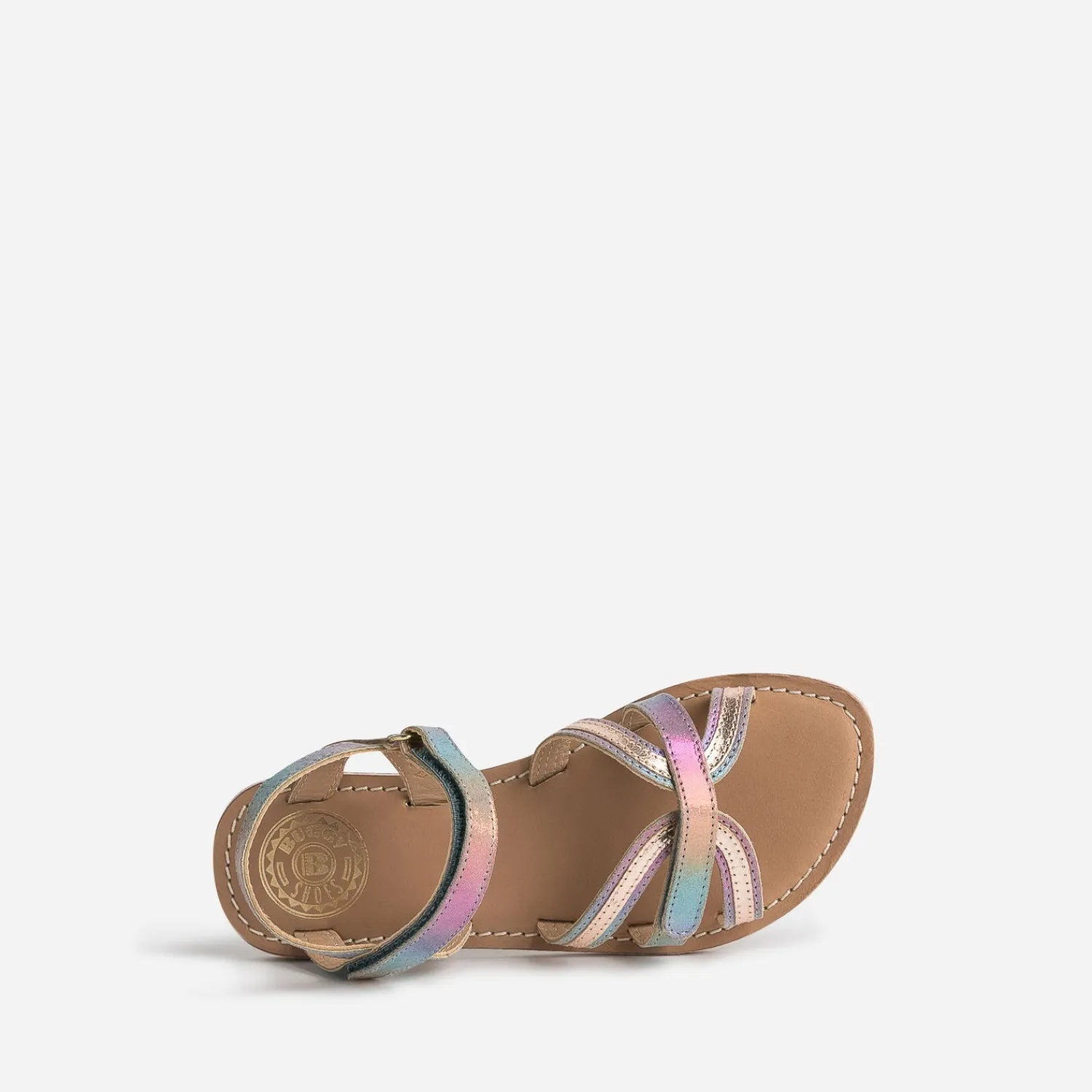 Buggy Sandales^Sandale cuir irisé MULTICOLORE