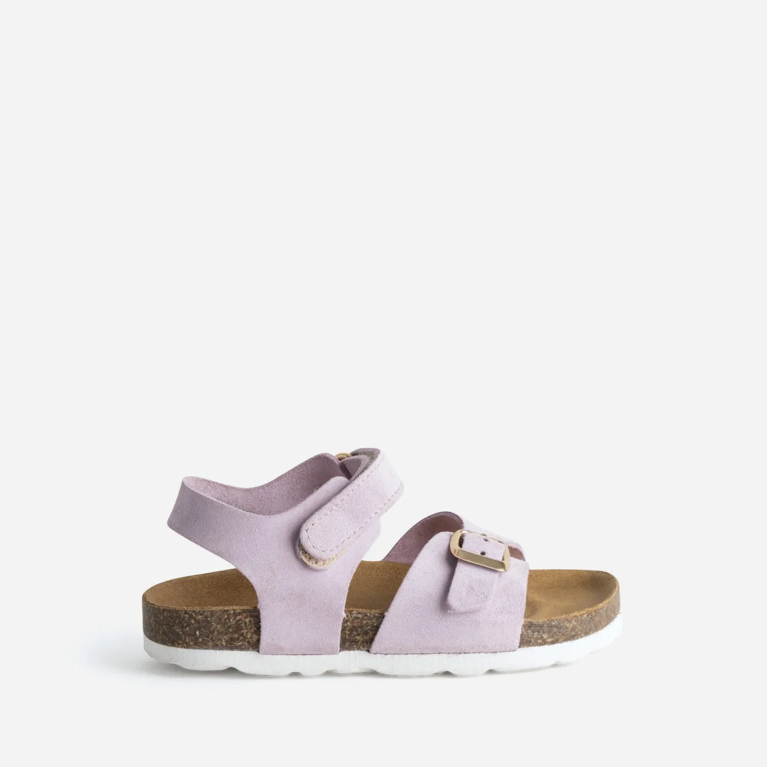 Buggy Sandales^Sandale parme cuir velours VIOLET