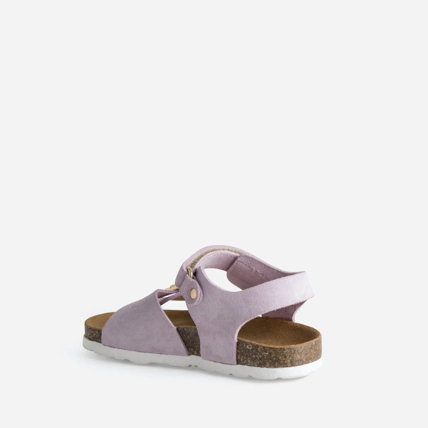 Buggy Sandales^Sandale parme cuir velours VIOLET