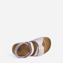 Buggy Sandales^Sandale parme cuir velours VIOLET