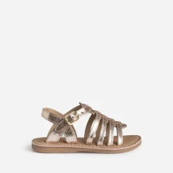 Buggy Sandales^Sandale rose cuivré en cuir OR