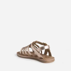 Buggy Sandales^Sandale rose cuivré en cuir OR