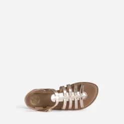 Buggy Sandales^Sandale rose cuivré en cuir OR