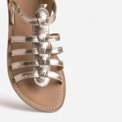 Buggy Sandales^Sandale rose cuivré en cuir OR