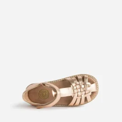 Buggy Sandales^Sandale cuivré en cuir ROSE