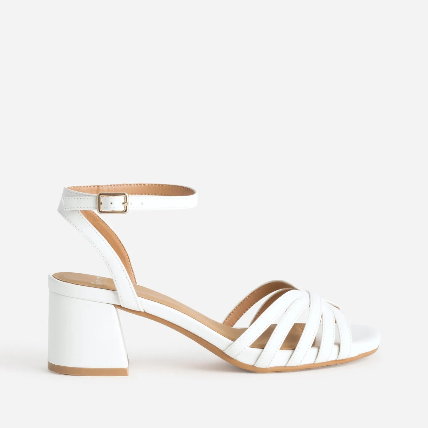 Eram Sandales^Sandale écrue à brides BLANC