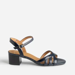 Eram Flex Sandales^Sandale bleu en cuir MARINE