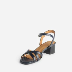 Eram Flex Sandales^Sandale bleu en cuir MARINE