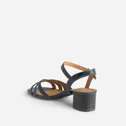 Eram Flex Sandales^Sandale bleu en cuir MARINE