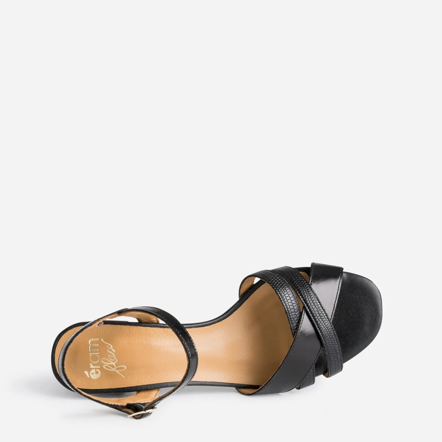 Eram Flex Sandales^Sandale e en cuir NOIR