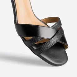 Eram Flex Sandales^Sandale e en cuir NOIR