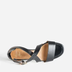 Eram Flex Sandales^Sandale e en cuir NOIR