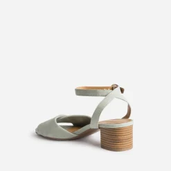 Eram Flex Sandales^Sandale e cuir velours VERT