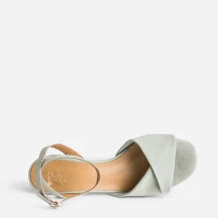 Eram Flex Sandales^Sandale e cuir velours VERT