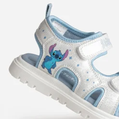 Stitch Sandales^Sandale LILO & he et bleue BLANC