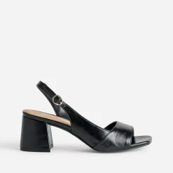 Eram Sandales^Sandale e vernie cut-out NOIR