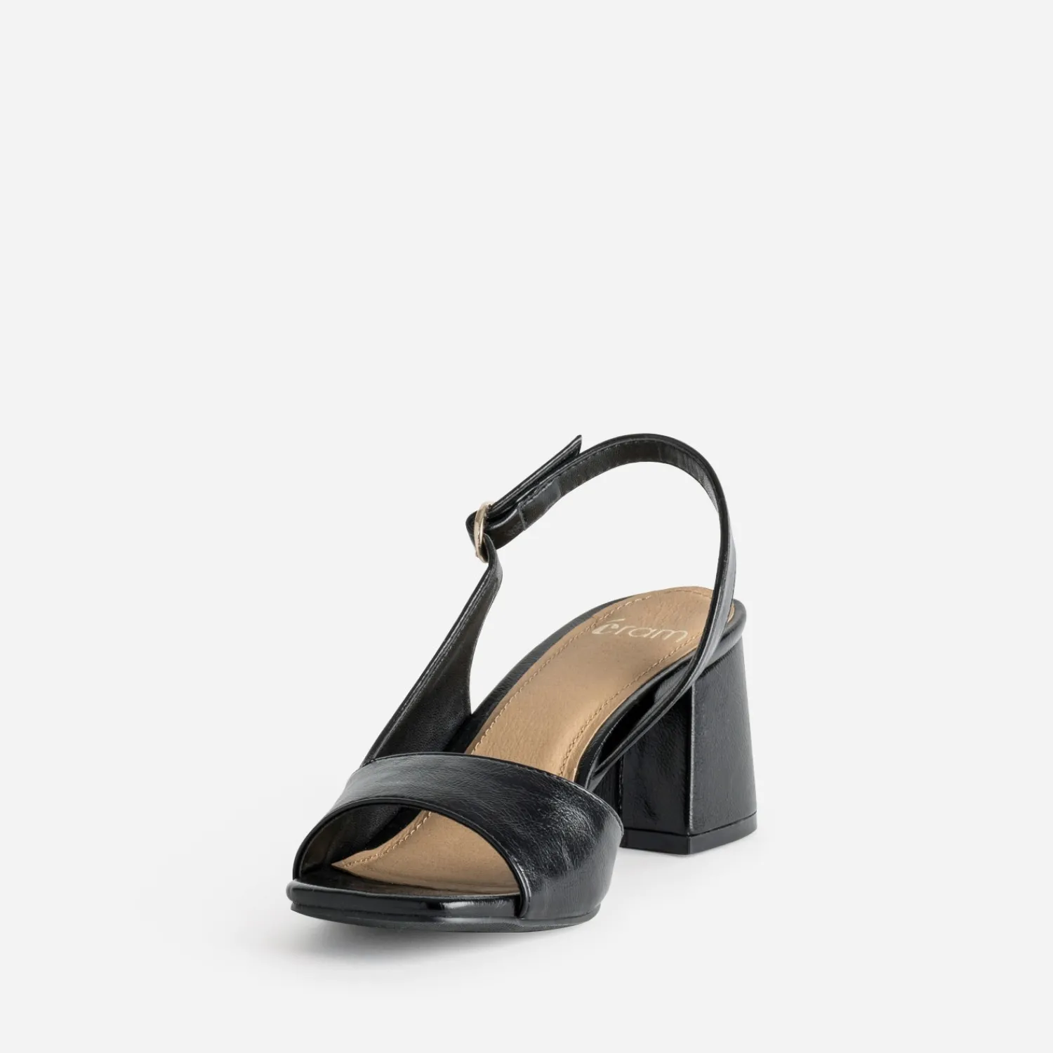 Eram Sandales^Sandale e vernie cut-out NOIR