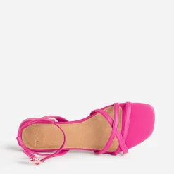 Texto Sandales^Sandale plate ROSE