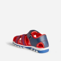 703 Sandales^Sandale SPIDER-MAN et rouge MARINE