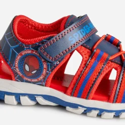 703 Sandales^Sandale SPIDER-MAN et rouge MARINE