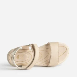 Tbs Sandales^Sandale cuir à scratchs BEIGE