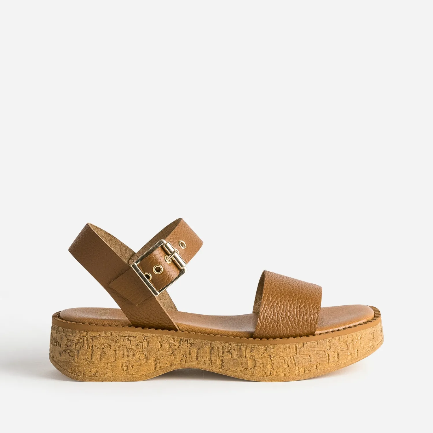 Texto Sandales^Sandale marron CAMEL