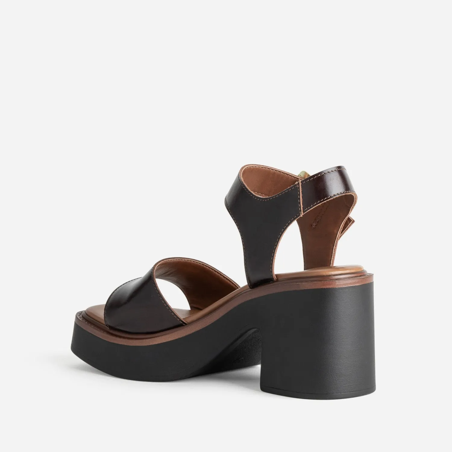 Texto Sandales^Sandale cuir MARRON