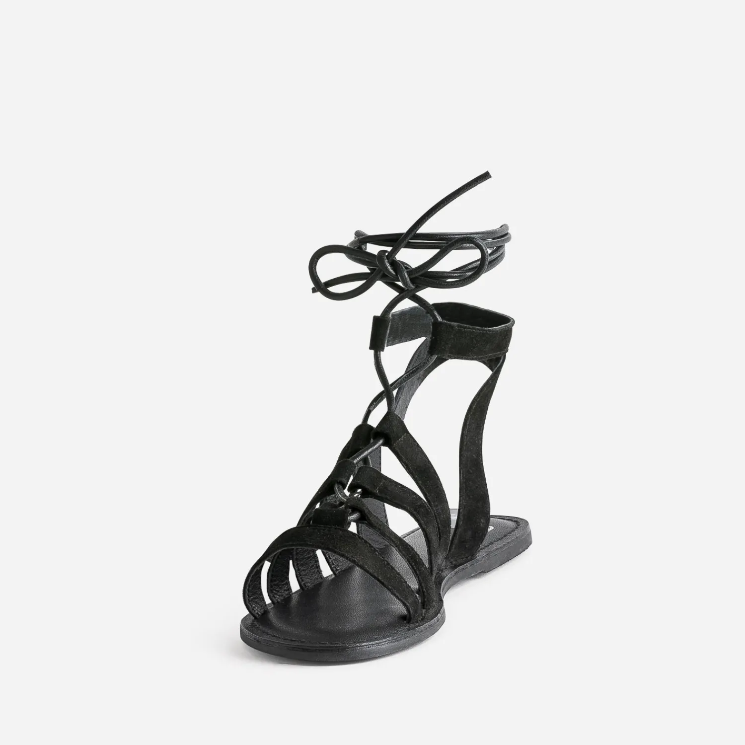 Texto Sandales^Sandale e cuir velours NOIR