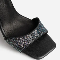 Texto Sandales^Sandale e paillettes iridescentes NOIR