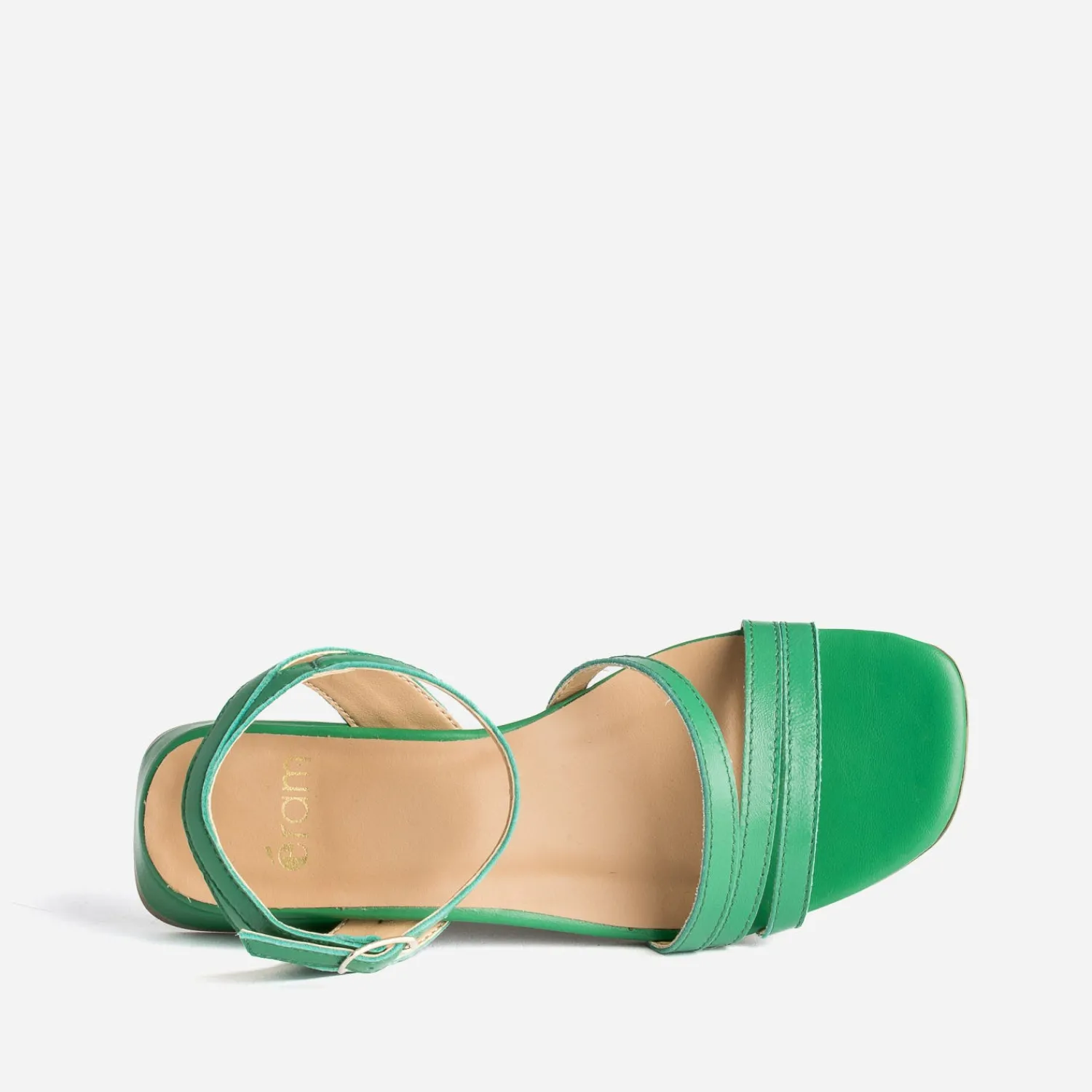Eram Sandales^Sandale e cuir éco-conçu VERT