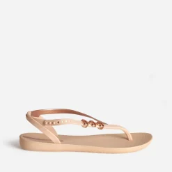 IPANEMA Sandales^Sandale-tong rosé détail bijou BEIGE