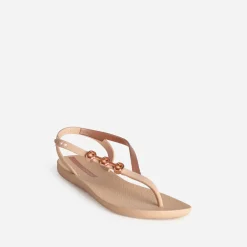 IPANEMA Sandales^Sandale-tong rosé détail bijou BEIGE