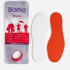 Bama Semelles|Semelles^Semelle isolante du froid extrafine BLANC