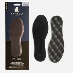 8442 Produits Entretien|Produits Entretien^Semelles FAMACO noires contre le froid BLANC