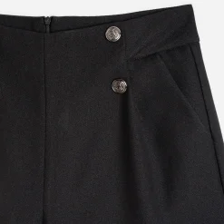Texto Shorts^Short à pont pailleté NOIR