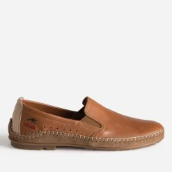 Fluchos Mocassins^Slip-on cuir COGNAC