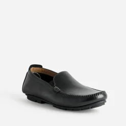 FRANCE ARNO Mocassins^Slip-on cuir NOIR