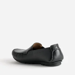 FRANCE ARNO Mocassins^Slip-on cuir NOIR
