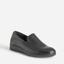 FRANCE ARNO Chaussures De Ville^Slip-on en cuir NOIR