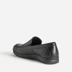 FRANCE ARNO Chaussures De Ville^Slip-on en cuir NOIR