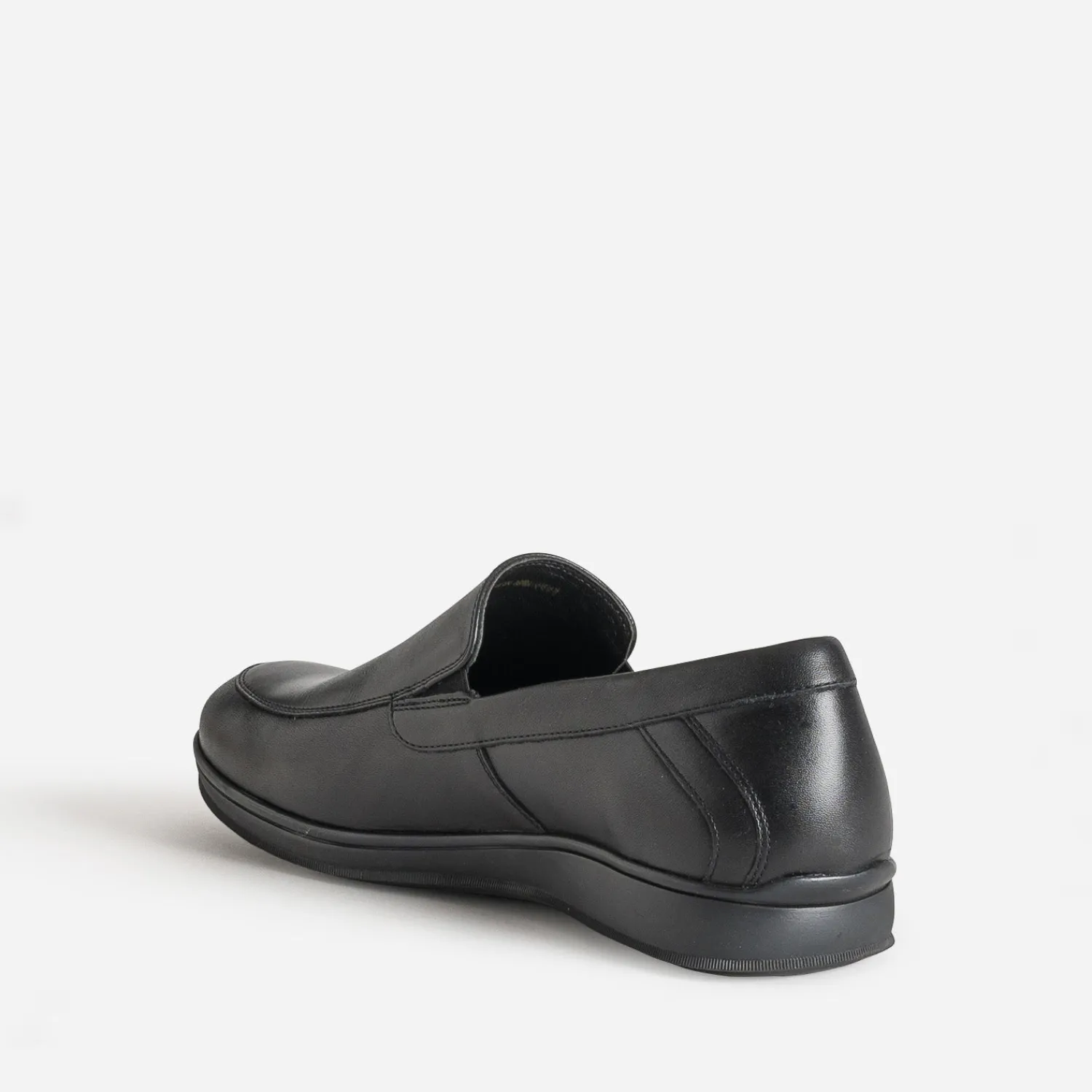 FRANCE ARNO Chaussures De Ville^Slip-on en cuir NOIR