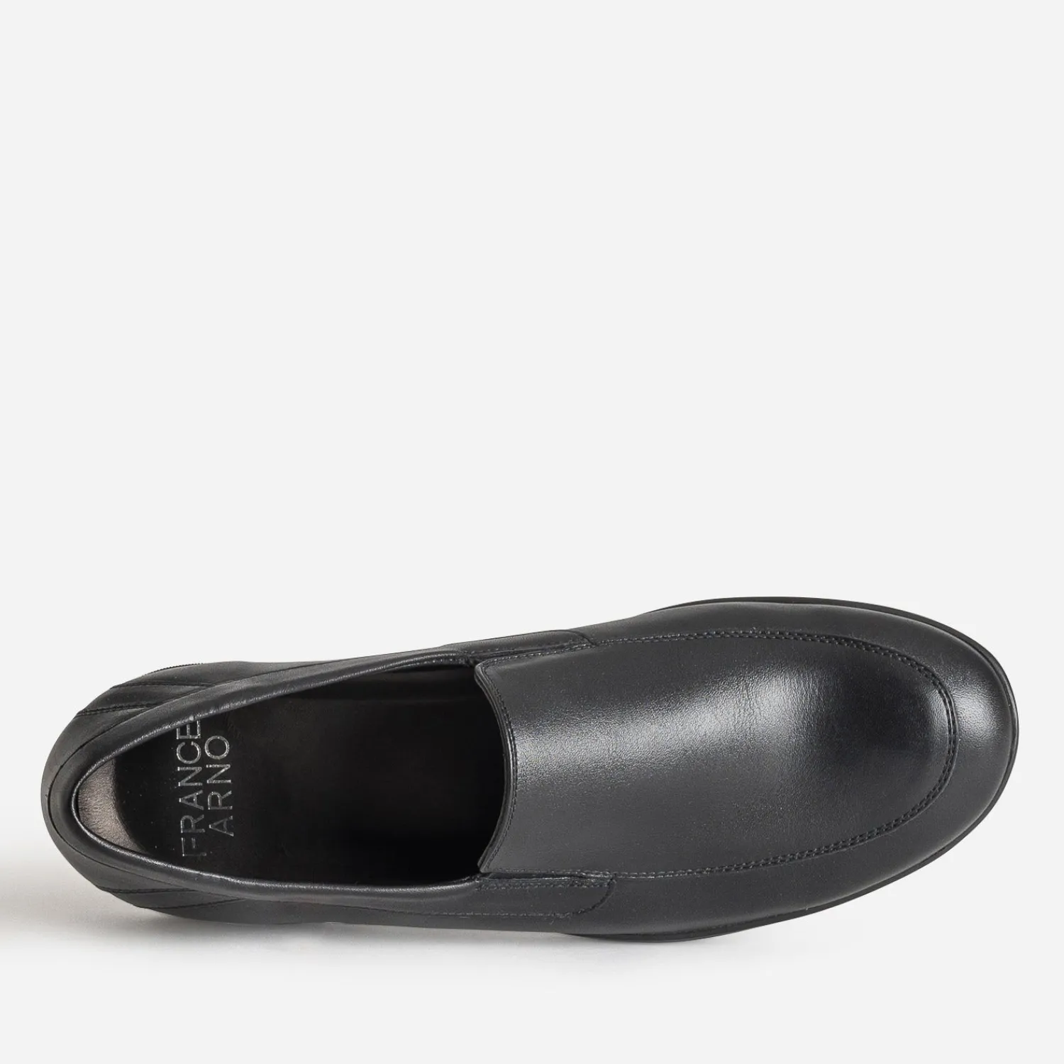FRANCE ARNO Chaussures De Ville^Slip-on en cuir NOIR