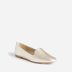 Eram Mocassins/Slippers^Slipper dé effet tressage OR