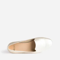 Eram Mocassins/Slippers^Slipper dé effet tressage OR