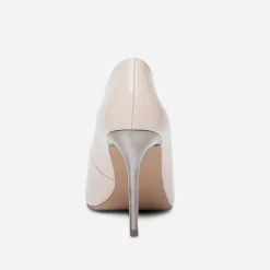 Texto Escarpins^Stiletto nude verni à talon miroir ROSE