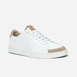 Eram Baskets/Tennis^Tennis 1927 he homme en cuir éco-conçu (43 à 45) BLANC